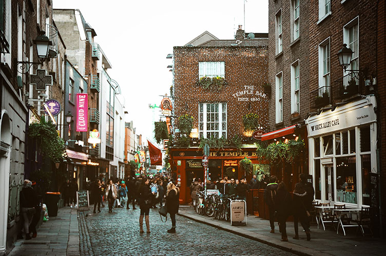 Downtown Dublin, Ireland
